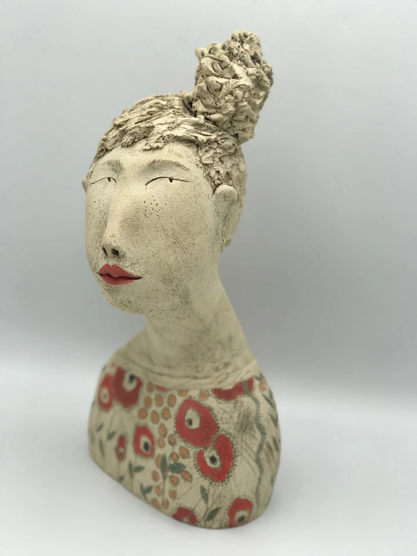 Alfreda - Brig Sculpture Céramique